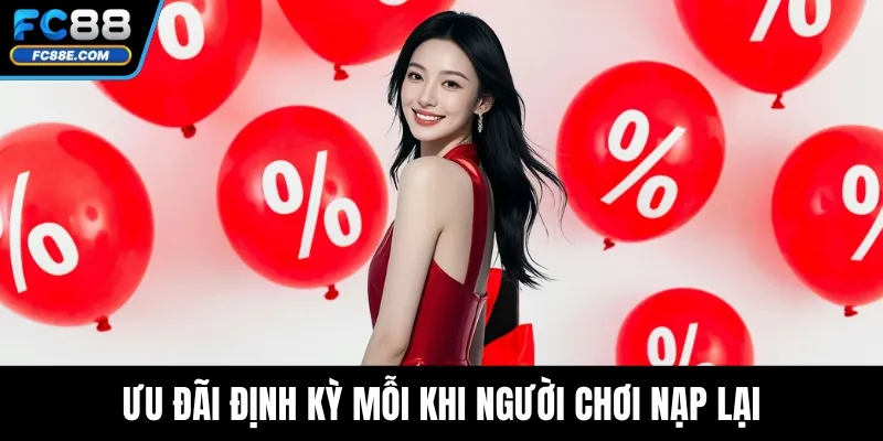Ưu đãi định kỳ mỗi khi người chơi nạp lại