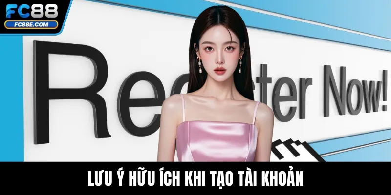 Đăng Ký FC88 Dễ Dàng– Hướng Dẫn Chi Tiết Cho Hội Viên 4 Lưu ý hữu ích khi tạo tài khoản